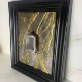 Drusy Agate Geode Wall art piece - Image 2